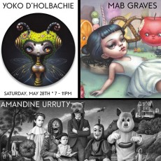 3 Artist Show – Corey Helford Gallery – LA