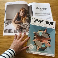 In Graffiti Art Magazine #35 ! Oct-Nov. 2017