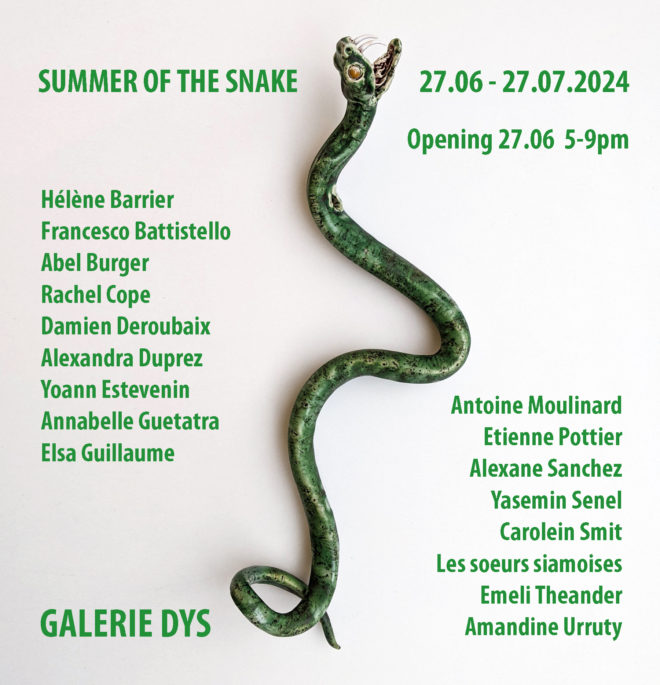 Amandine Urruty - Galerie DYS - Summer of the Snake