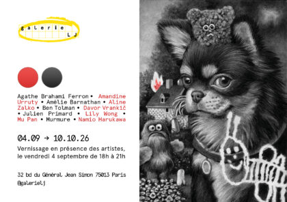 Amandine Urruty - Galerie LJ - Red Black