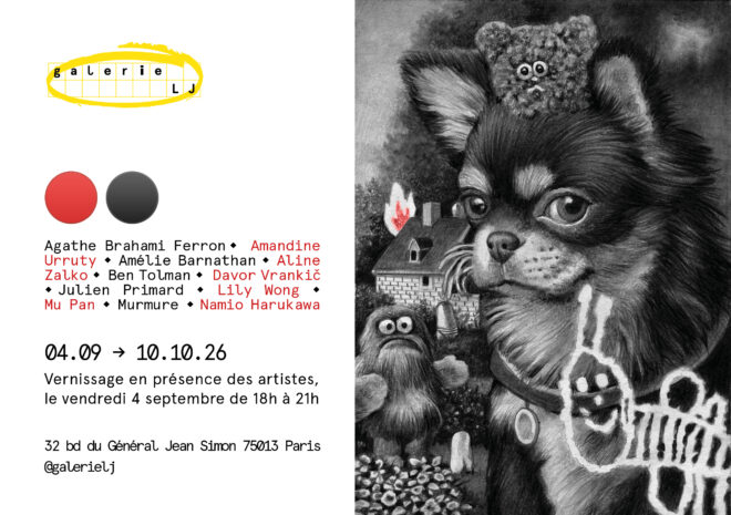 Amandine Urruty - Galerie LJ - Red Black